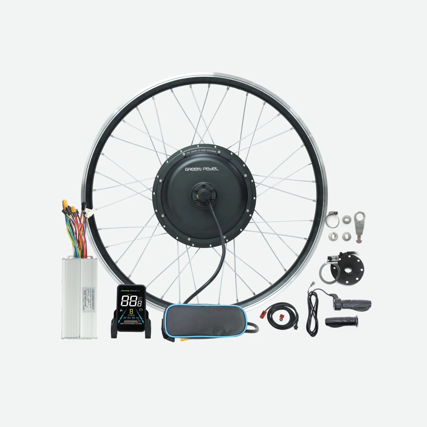 eSoulbike™ 52V 2000W High Power Rear Hub Ebike Conversion Kit - Image 3