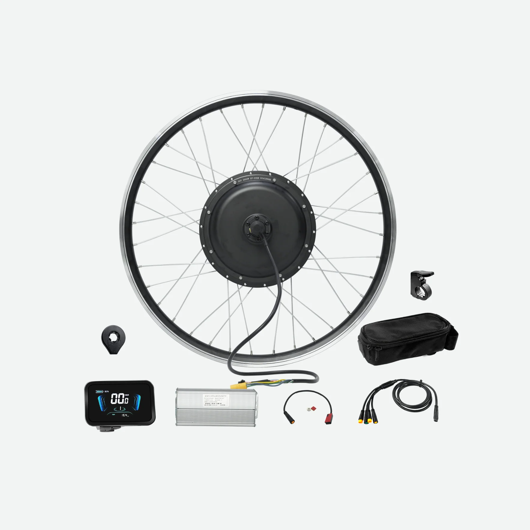 eSoulbike™ 48V 1500W High Power Waterproof Rear Hub Ebike Conversion Kit - Image 3