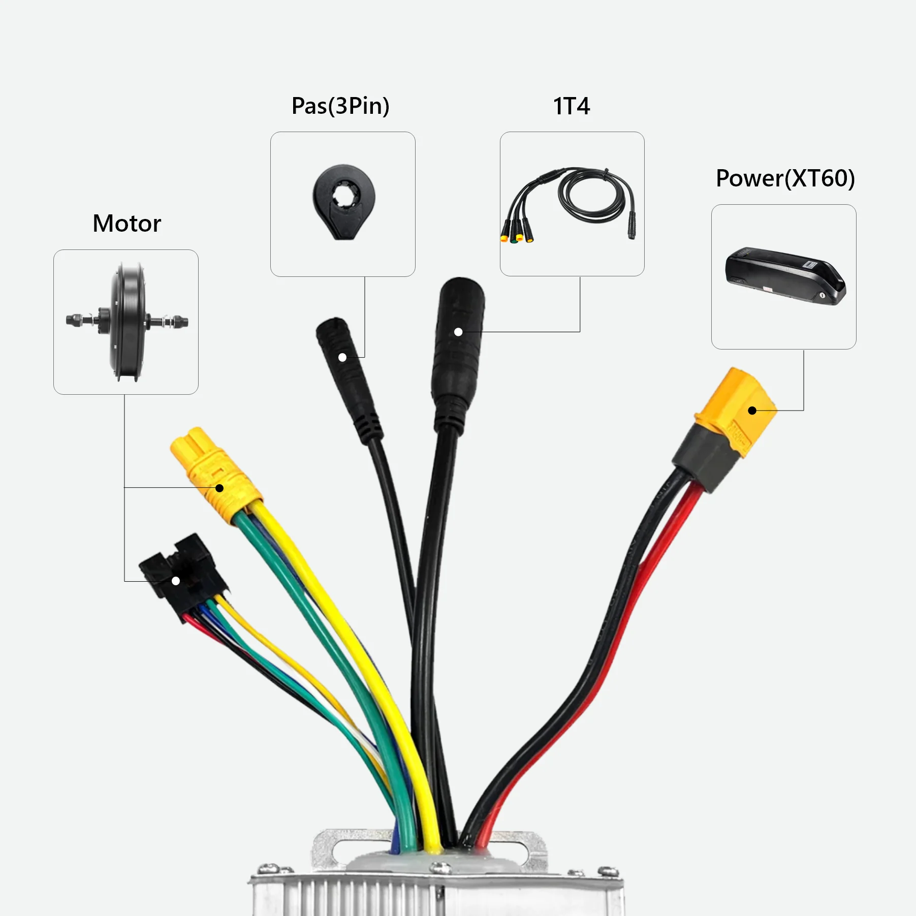 eSoulbike™ 48V 1500W High Power Waterproof Rear Hub Ebike Conversion Kit - Image 6