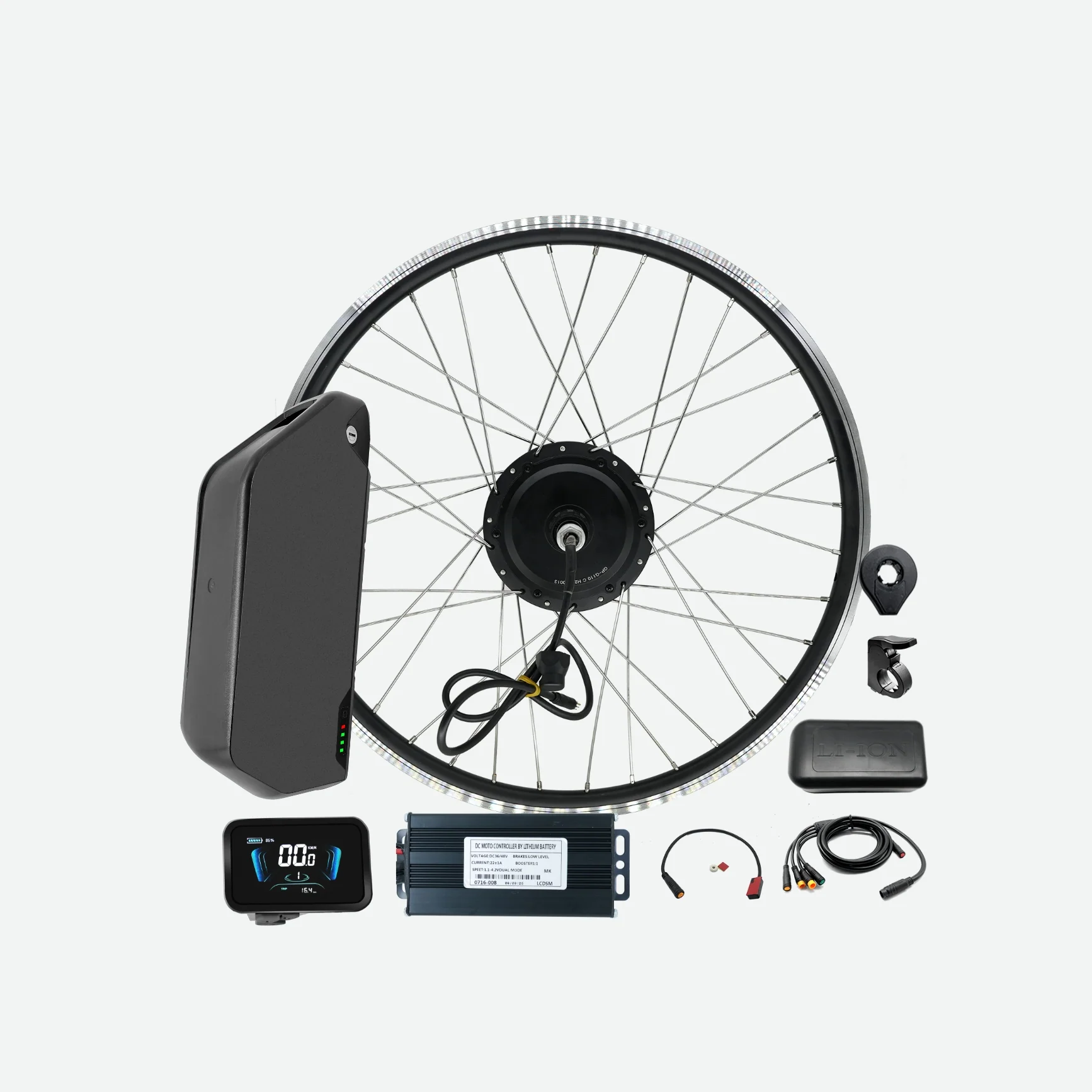 eSoulbike™ 48V 500W Waterproof Rear Wheel Hub Motor Ebike Conversion Kit - Image 12